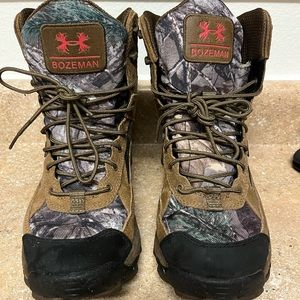 Waterproof Under Armour Hunting Boots.